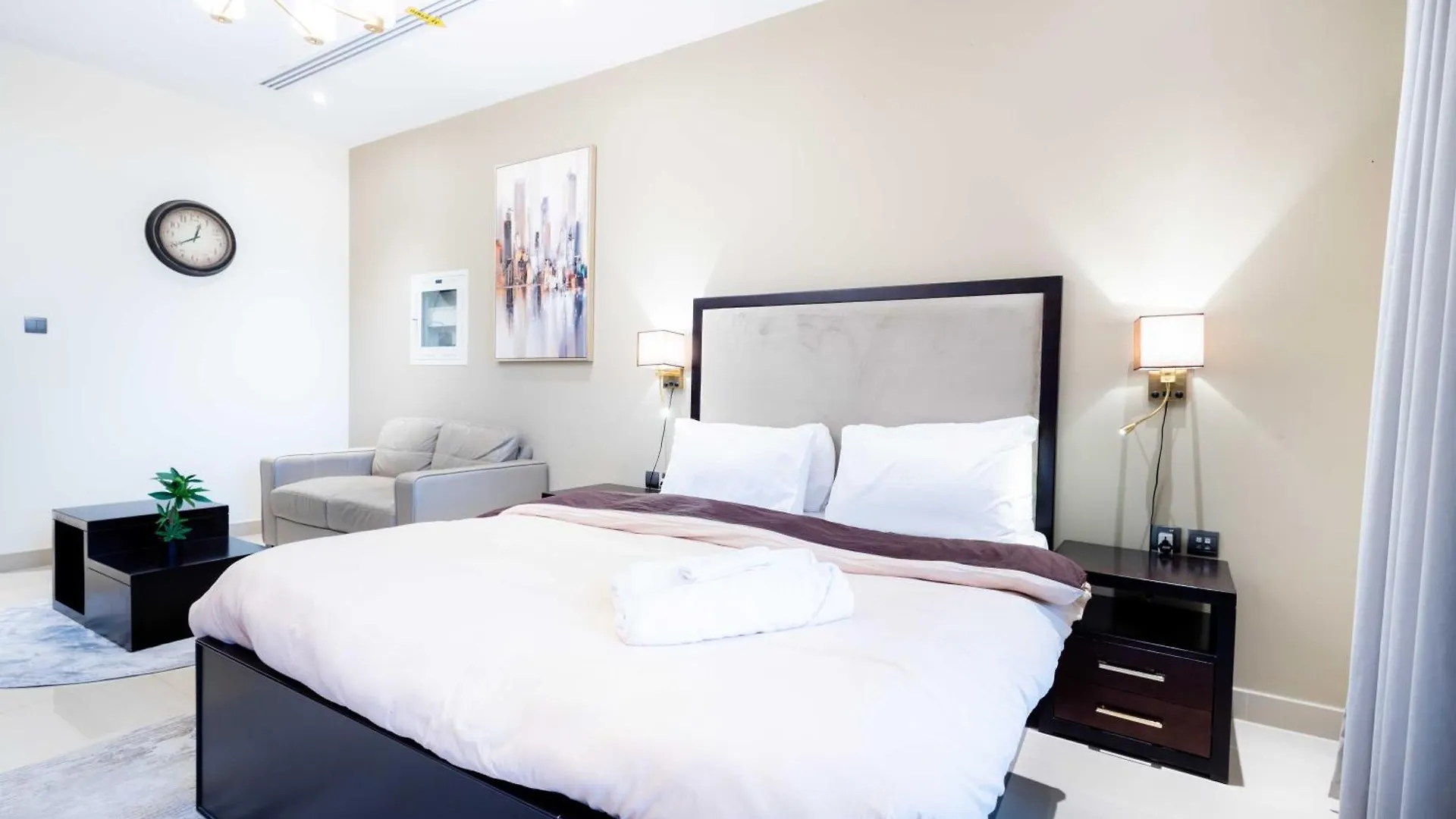 Burj View Elite Studio Apartment Dubai 0*,